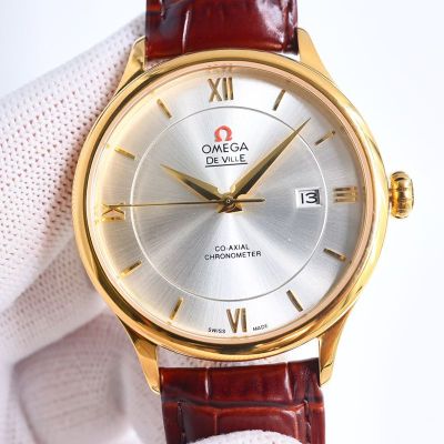 Omega De Ville 9015 Movement Stainless Steel 40MM Men Mechanical Watch